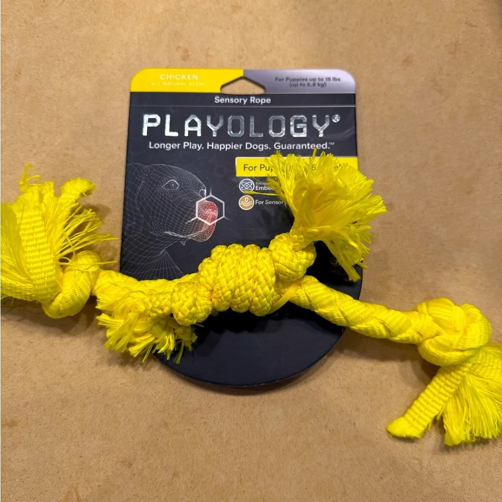 Dog Toys Playology Snugarooz Chew Fetch Toys Bundle of 2 NWT